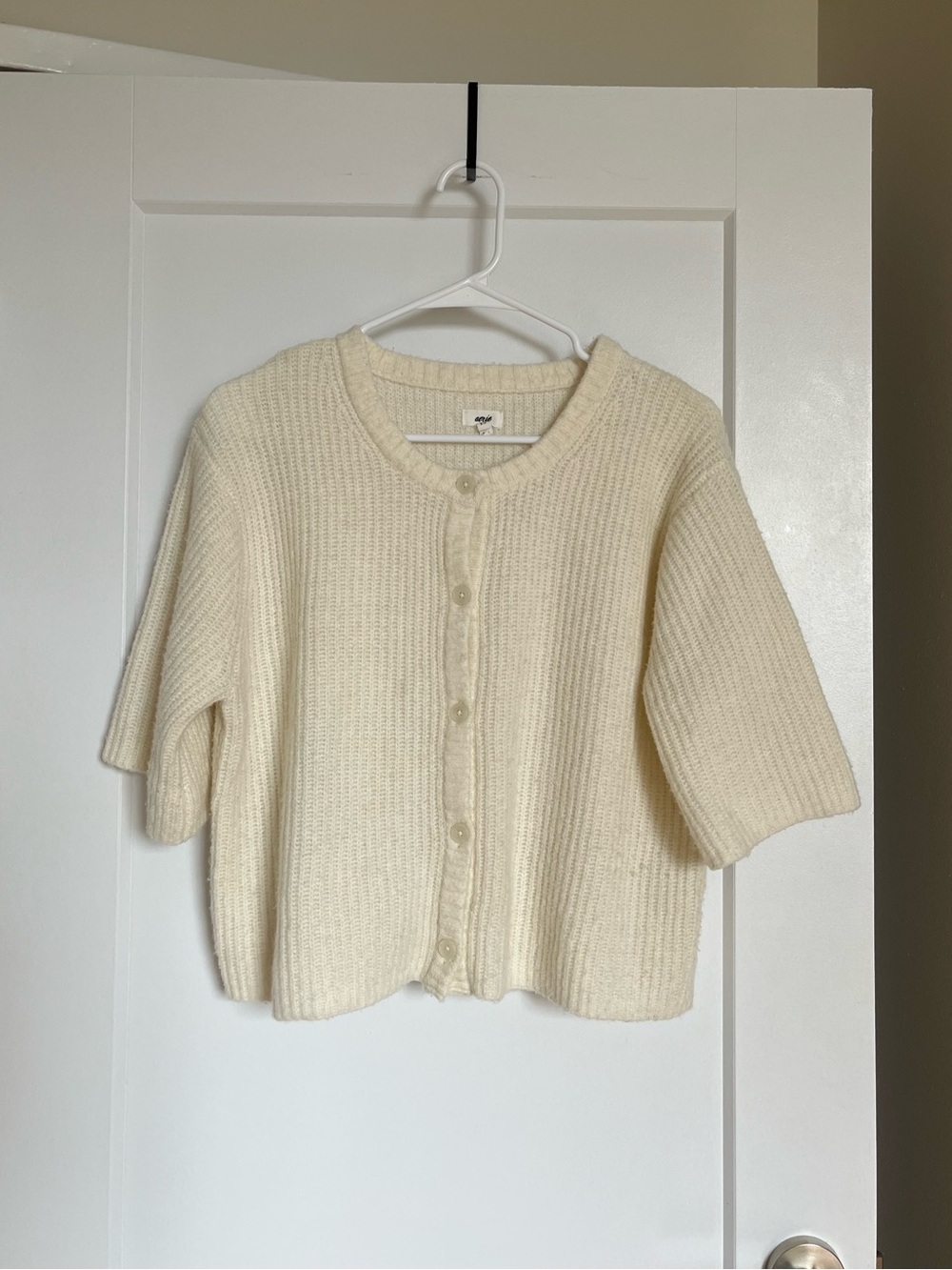 Aerie Short Sleeve Cardigan